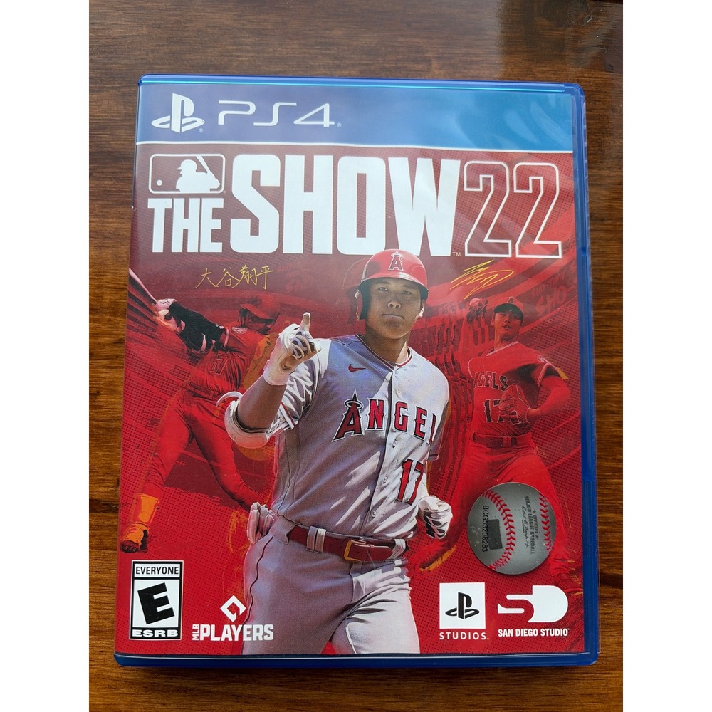 MLB The Show 22 Sony PlayStation 4 PS4 Video Game Shohei Ohtani Cover
